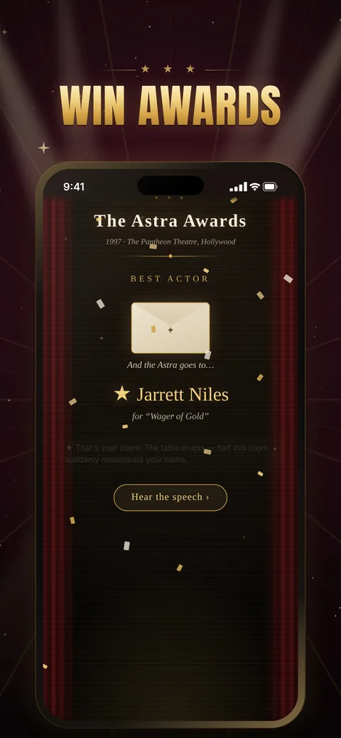 The Astra Awards ceremony
